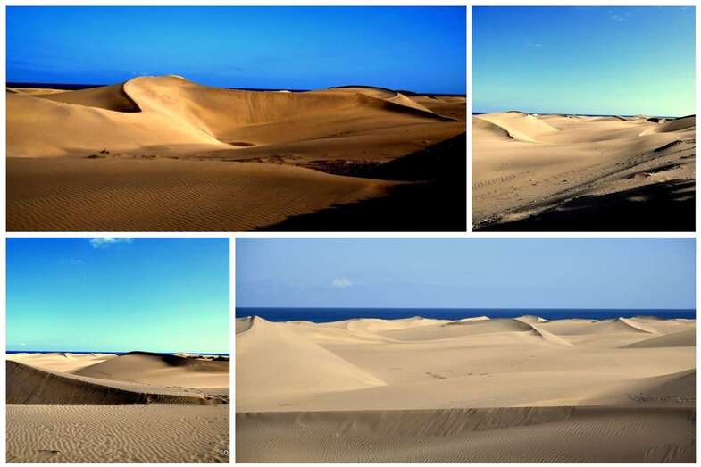 Imágenes de las dunas de Maspalomas (Foto TA)